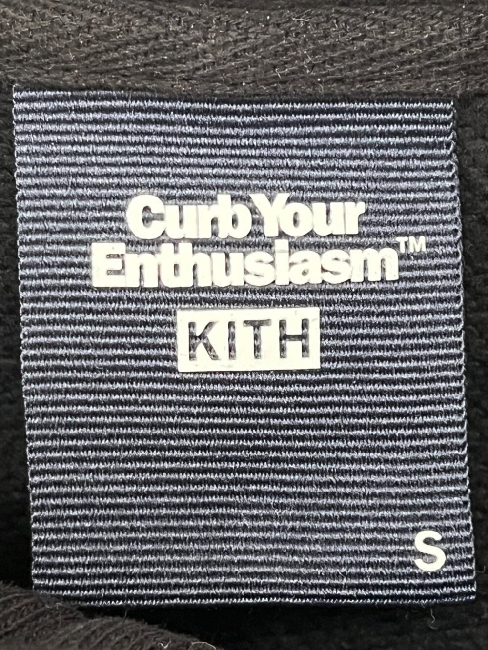 Kith Black Curb Your Enthusiasm Hoodie, Size S - Picture 4 of 9
